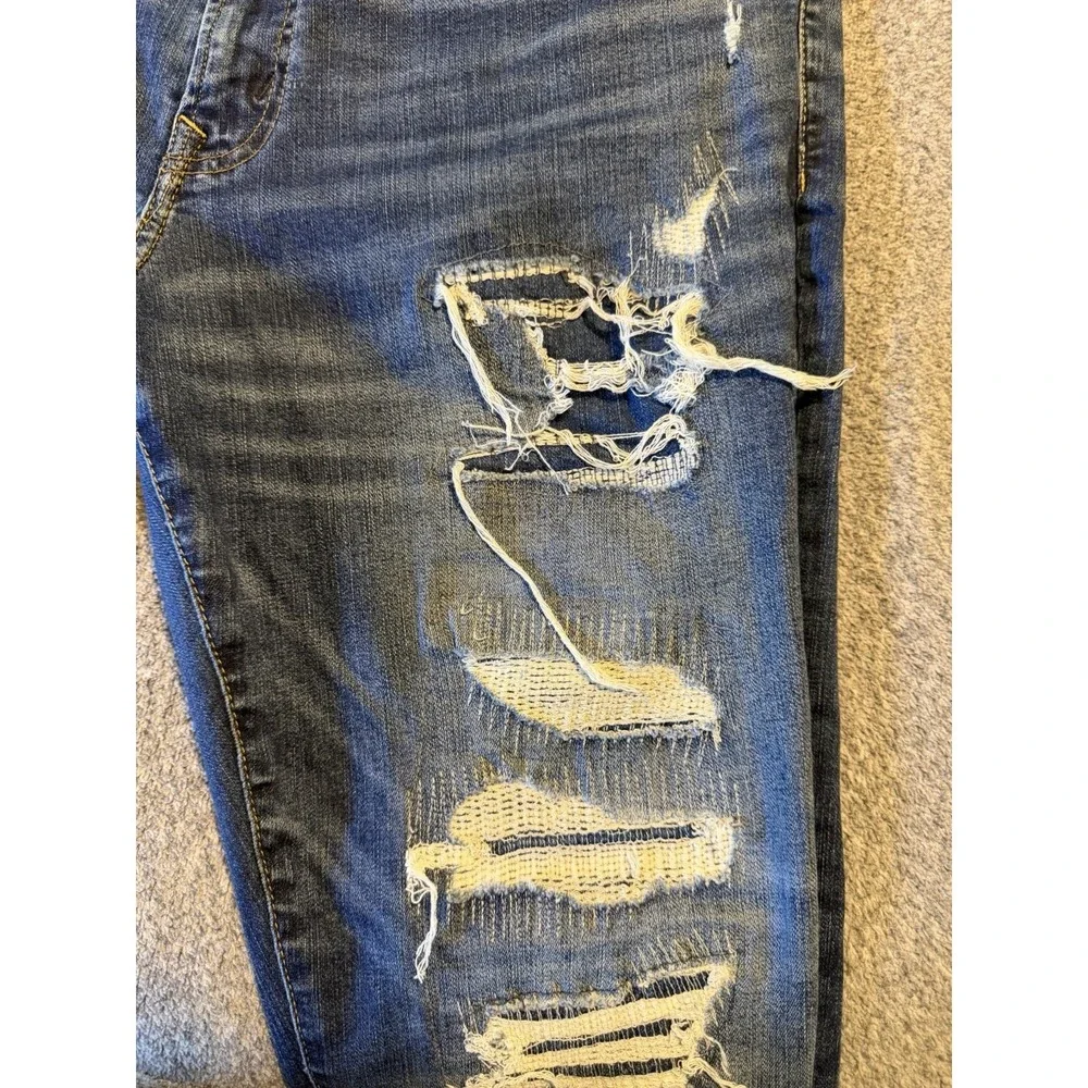 American Eagle Outfitters Airflex Jeans 36x30 Distressed‎ Stretch